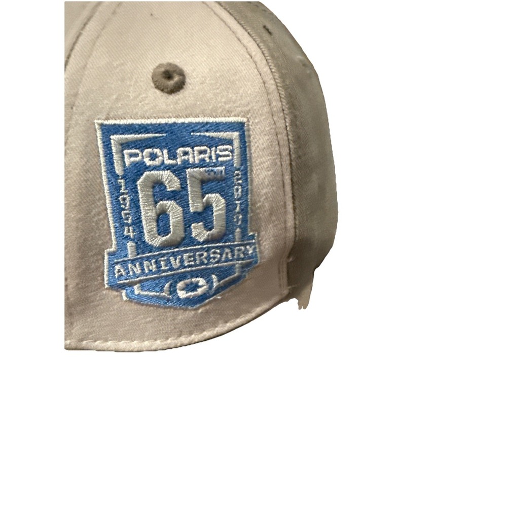 Polaris 65th Anniversary Limited Edition Hat Cap‎ Grey Snowmobile Sled - Picture 2 of 3